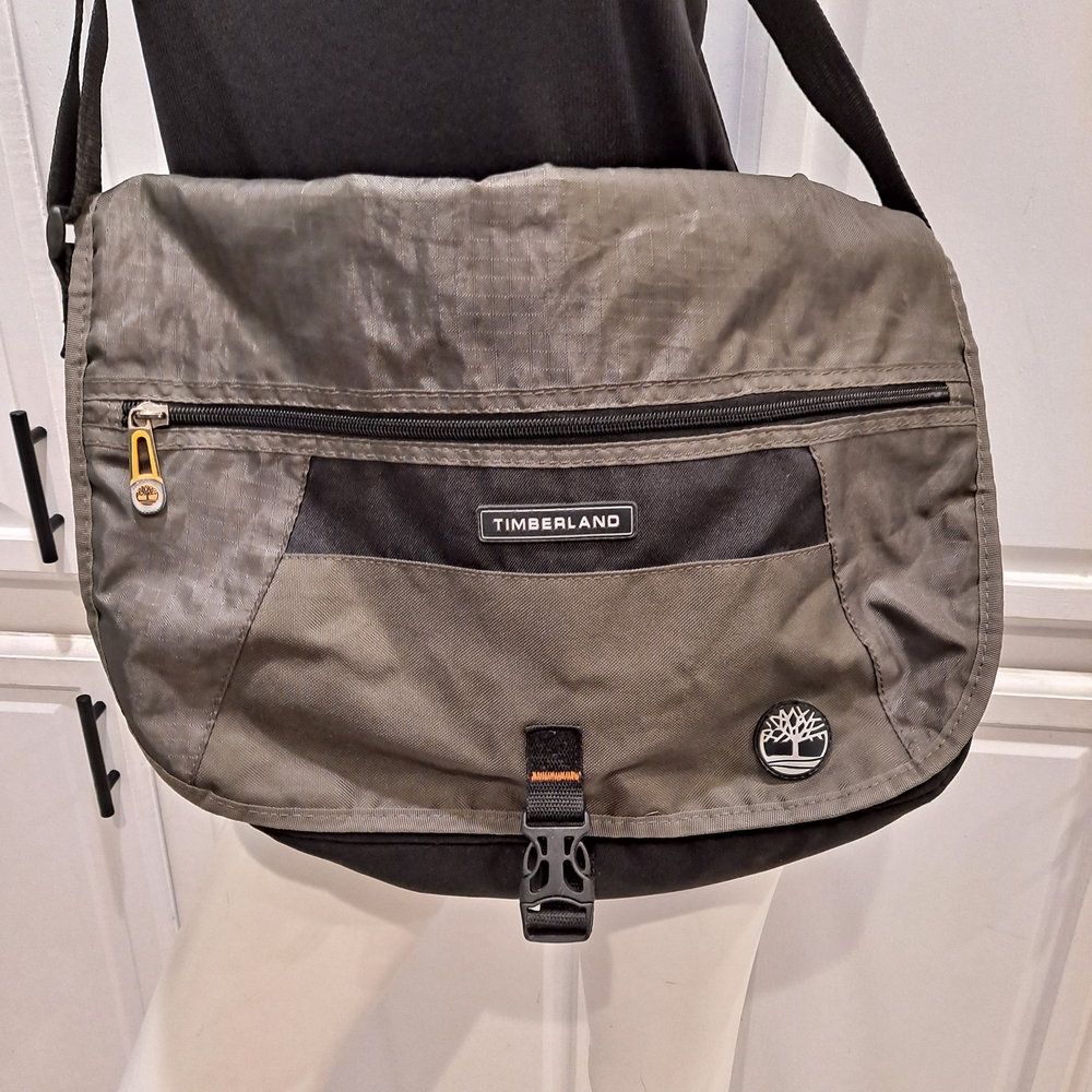 Timberland Gray Messenger Bag